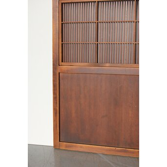 障子枠付 万本格子戸 3枚1組　L1064YD 