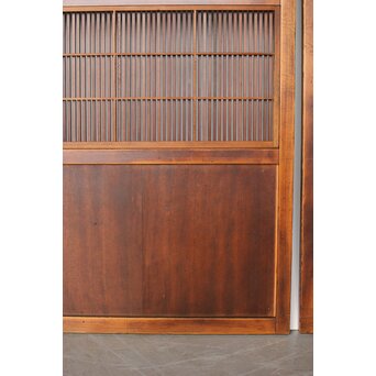 障子枠付 万本格子戸 3枚1組　L1064YD 