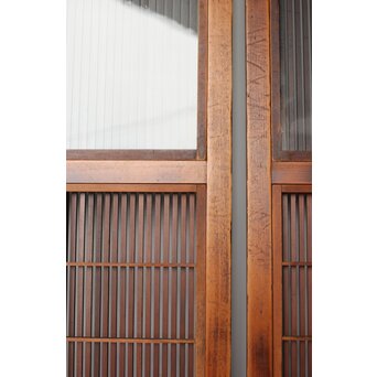 障子枠付 万本格子戸 3枚1組　L1064YD 