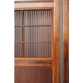 障子枠付 万本格子戸 3枚1組　L1064YD 