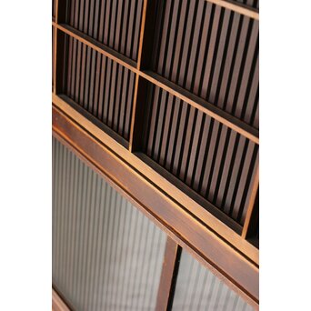 障子枠付 万本格子戸 3枚1組　L1064YD 