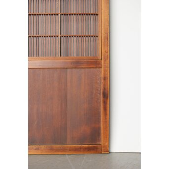 障子枠付 万本格子戸 3枚1組　L1064YD 