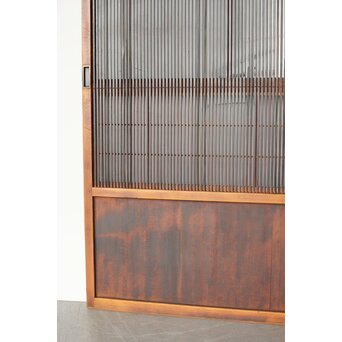 障子枠付 万本格子戸 3枚1組　L1064YD 