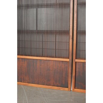 障子枠付 万本格子戸 3枚1組　L1064YD 