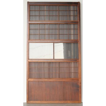 障子枠付 万本格子戸 3枚1組　L1064YD 