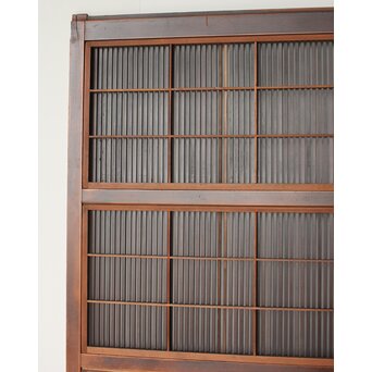 障子枠付 万本格子戸 3枚1組　L1064YD 