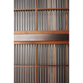 障子枠付 万本格子戸 3枚1組　L1064YD 