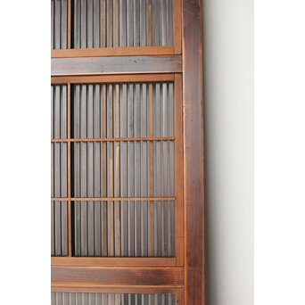 障子枠付 万本格子戸 3枚1組　L1064YD 