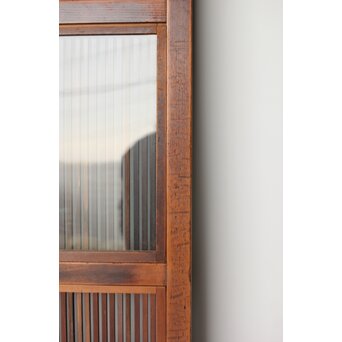 障子枠付 万本格子戸 3枚1組　L1064YD 