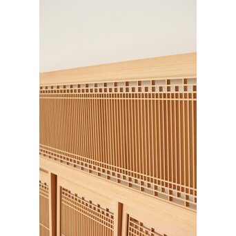 デッドストック筬欄間書院 5枚1組　R0250 