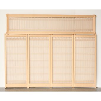 デッドストック筬欄間書院 5枚1組　R0250 