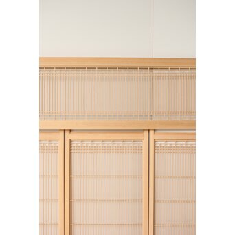 デッドストック筬欄間書院 5枚1組　R0250 