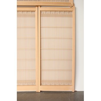 デッドストック筬欄間書院 5枚1組　R0250 