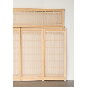 デッドストック筬欄間書院 5枚1組　R0250 