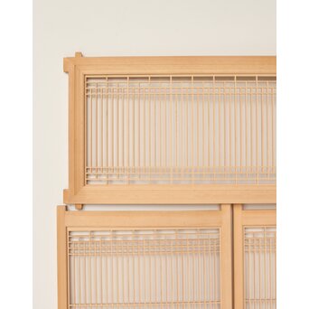 デッドストック筬欄間書院 5枚1組　R0250 