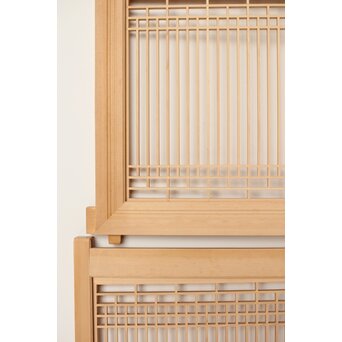 デッドストック筬欄間書院 5枚1組　R0250 