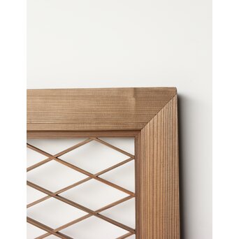 神代杉の組子書院欄間 5枚1組　R0251 