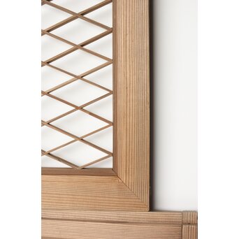 神代杉の組子書院欄間 5枚1組　R0251 