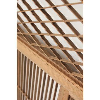 神代杉の組子書院欄間 5枚1組　R0251 