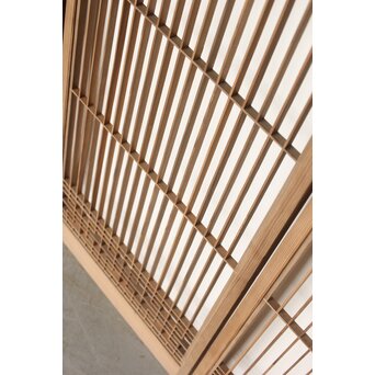 神代杉の組子書院欄間 5枚1組　R0251 