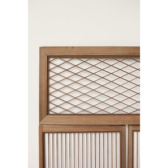 神代杉の組子書院欄間 5枚1組　R0251 