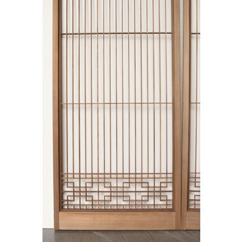 神代杉の組子書院欄間 5枚1組　R0251 