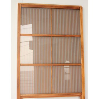 ガラス入 細身格子戸　L1065 