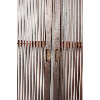 細身 時代格子戸 4枚1組　L1066 