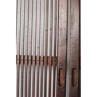 細身 時代格子戸 4枚1組　L1066 