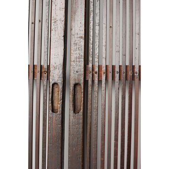 細身 時代格子戸 4枚1組　L1066 