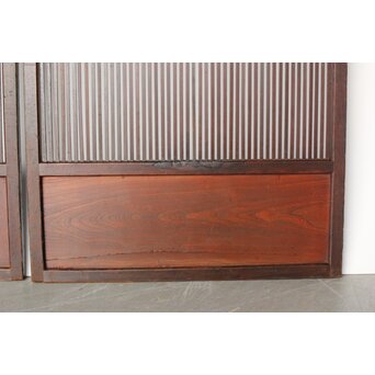 細身 時代格子戸 4枚1組　L1066 