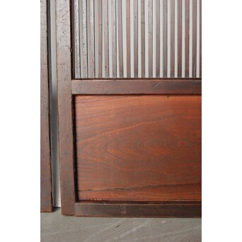 細身 時代格子戸 4枚1組　L1066 