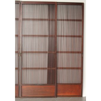 細身 時代格子戸 4枚1組　L1066 