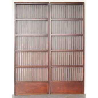 細身 時代格子戸 4枚1組　L1066 