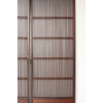 細身 時代格子戸 4枚1組　L1066 