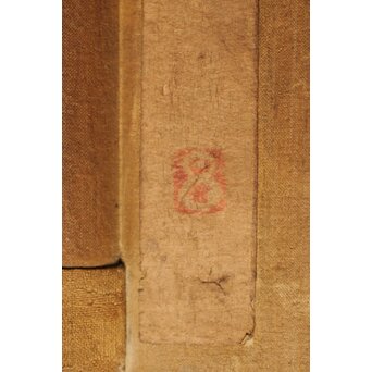 倣 菁々 鈴木其一 観音菩薩像 墨絵 絹本掛軸　Z336 