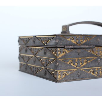 ⁡黒井光珉 帝展出展作⁡ 煙草入　M337 