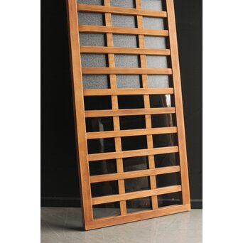 ガラスの明り取り/格子欄間 2枚1組　R0257 