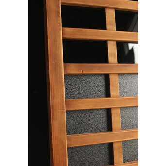 ガラスの明り取り/格子欄間 2枚1組　R0257 