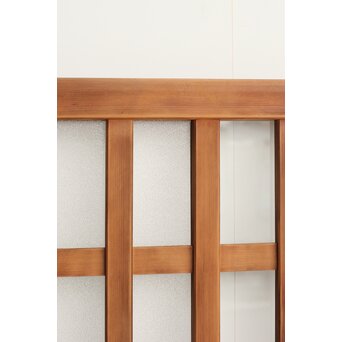 ガラスの明り取り/格子欄間 2枚1組　R0257 