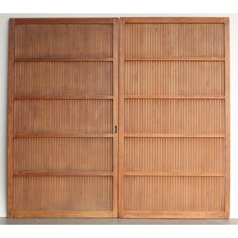 一貫平格子戸 2枚1組　L1067 