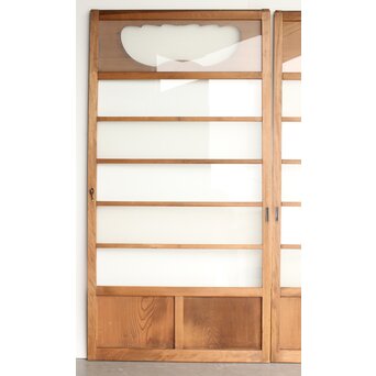 宝珠窓 ガラス戸 2枚1組　GD0137 