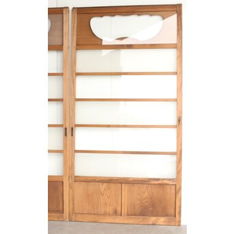 宝珠窓 ガラス戸 2枚1組　GD0137 