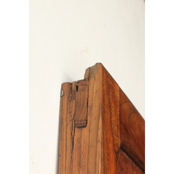 鋲尽の欅板蔵戸　W080 