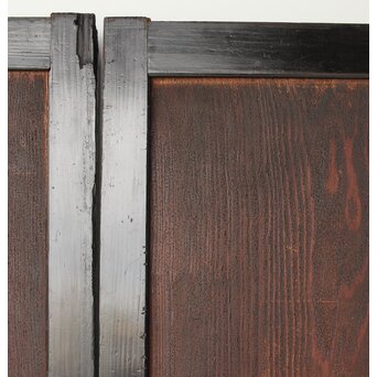 板絵 群鶴図 板戸 2枚1組　B1024Y 