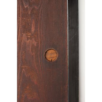 板絵 群鶴図 板戸 2枚1組　B1024Y 