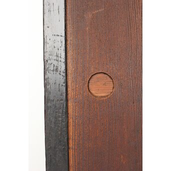 板絵 群鶴図 板戸 2枚1組　B1024Y 