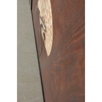 板絵 群鶴図 板戸 2枚1組　B1024Y 