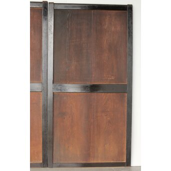 板絵 群鶴図 板戸 2枚1組　B1024Y 