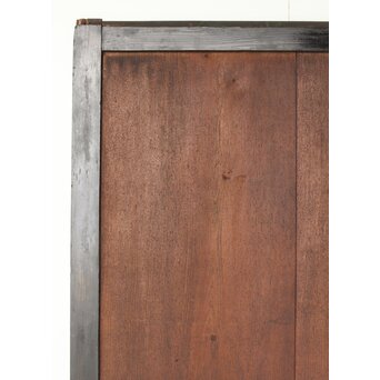 板絵 群鶴図 板戸 2枚1組　B1024Y 